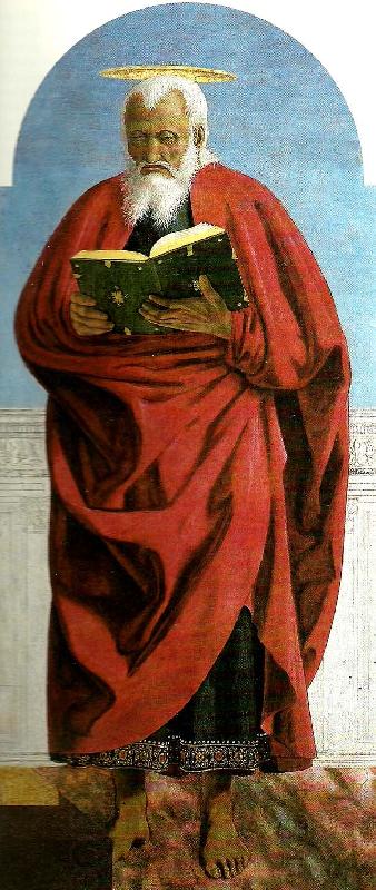Piero della Francesca polyptych of saint augustine oil painting picture